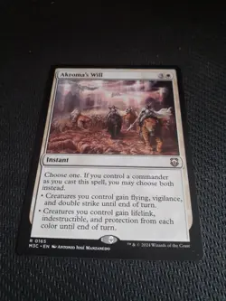 Akromas Will - MTG - Modern Horizons 3 - Magic the Gathering - NM - Image 1