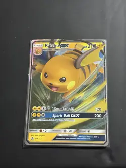 Raichu GX - Promo SM Promos SM213 NM Pokemon Card - Image 1