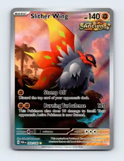 NM Slither Wing 203/182 Paradox Rift Illustration Rare Pokemon Card - Image 1