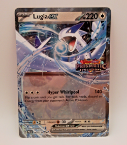 Lugia ex Stamped 082/131 SV Prismatic Evolutions Pokemon Card - Image 1