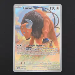 Pokemon TCG Card Tauros 096/086 Chaos Rising Illustration Rare - NM - Image 1