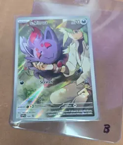 Pokemon TCG Journey Together N's Zorua #189 Holo Promo Card (Listing B) - Image 2