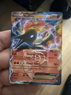 Moltres EX Team Plasma 14/135 Plasma Storm Ultra Rare Holo Pokemon Card - Image 1