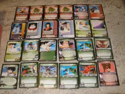 HUGE LOT OF DRAGON BALL Z TRADING CARDS 225+ - Image 4