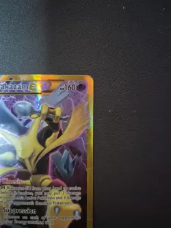 Pokemon Alakazam-EX TCG Fates Collide Holo Card 125/124 - Image 2