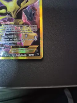 Pokemon Alakazam-EX TCG Fates Collide Holo Card 125/124 - Image 3