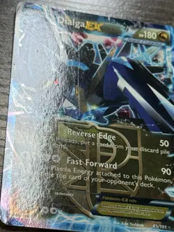 Pokemon Dialga EX TCG Team Plasma Holo Card 65/101 Plasma Blast Ultra Rare HP - Image 2