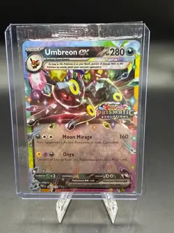 Umbreon ex - (Prismatic Evolutions Stamp) 060/131 Miscellaneous Cards & Products - Image 1