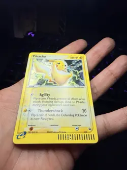 Pokemon Pikachu Nintendo Holo Promo 012 50 HP Basic Card 2003 English MP - Image 3