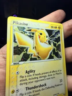 Pokemon Pikachu Nintendo Holo Promo 012 50 HP Basic Card 2003 English MP - Image 4