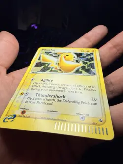 Pokemon Pikachu Nintendo Holo Promo 012 50 HP Basic Card 2003 English MP - Image 5