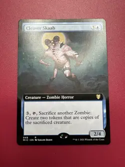 *** Cleaver Skaab *** Commander: Innistrad: Midnight Hunt Extended Art NM MTG - Image 1