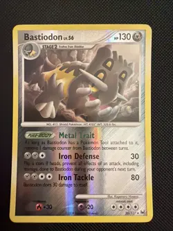 Bastiodon 20/127 Rare Platinum Pokemon Card - Image 1