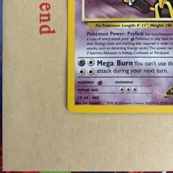 Pokemon Cards: Gym Challenge Rare Holo: Sabrina's Alakazam 16/132 - Near Mint NM - Image 4