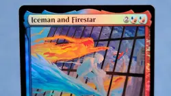 Iceman and Firestar Foil 742 Commander: Marvel Super Heroes Magic the Gathering - Image 2