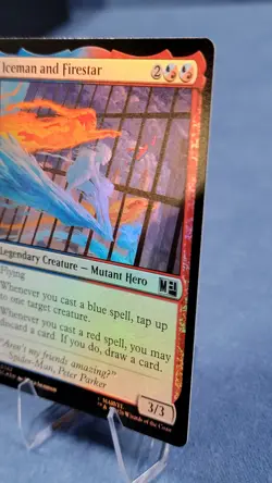 Iceman and Firestar Foil 742 Commander: Marvel Super Heroes Magic the Gathering - Image 4