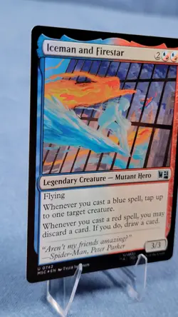 Iceman and Firestar Foil 742 Commander: Marvel Super Heroes Magic the Gathering - Image 5