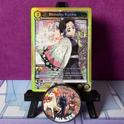 Union Arena Demon Slayer Shinobu Kocho UEX05BT/KMY-3-008 SR - Image 1