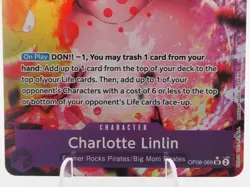 Charlotte Linlin OP08-069 SR Alt Art One Piece TCG NM/M - Image 2