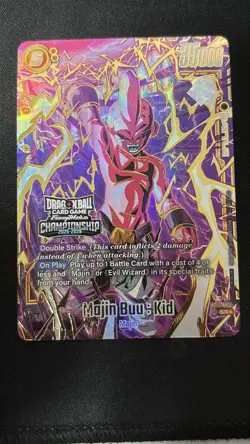 DBS Majin Buu: Kid FB04-094 25-26 Championship Top Prize Wave 1 Fusion World NM - Image 1