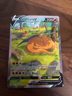 Pokemon Charizard v SWSH260 Ultra Premium Collection Full Art Promo NM Condition - Image 1