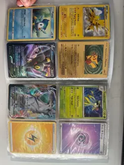 Pokemon TCG Bundle Over 200 Cards with Binder - Image 5