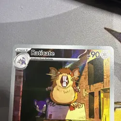 Pokemon TCG Raticate 099/088 Full Art Illustration Rare Holo Perfect Order - Image 3