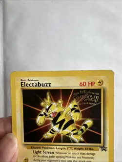 Pokemon TCG Electabuzz #2 WB The First Movie Stamped Promo Card - Image 4