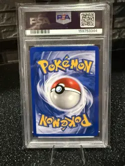 First Edition 2000 Pokemon Neo Genesis 17/111 Typhlosion Holo PSA NM-MT 8 - Image 2