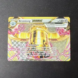 Pokemon TCG Bronzong BREAK 62/124 Fates Collide Rare Holo English 2016 - Image 1