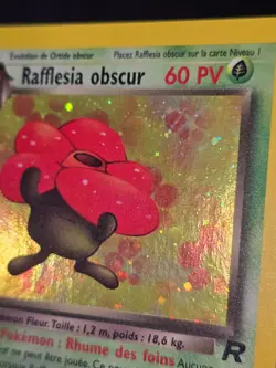 Carte Pokemon Rafflesia Obscur 13/82 Holo Edition 2 Team Rocket Wizards FR - Image 3