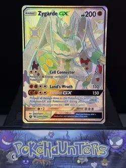 Pokemon Card Zygarde GX SV65/SV94 Hidden Fates Shiny Vault Ultra Rare Near Mint - Image 1
