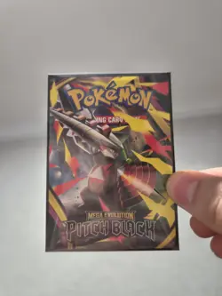 Mega Excadrill Trainer Tip Card - Pitch Black Build & Battle deck exclusive - Image 1