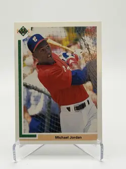 Upper Deck 1991 Michael Jordan Chicago White Sox #SP1 Short Print Baseball Card - Image 1