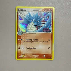 Pokemon Seadra Card 52/110 EX Holon Phantoms Series Near Mint - Image 1