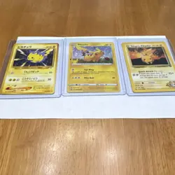 Nintendo Pokemon TCG Pikachu 3-Card Lot Holo Promo SWSH039, 84/132, No.025 - Image 1