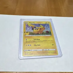 Nintendo Pokemon TCG Pikachu 3-Card Lot Holo Promo SWSH039, 84/132, No.025 - Image 3