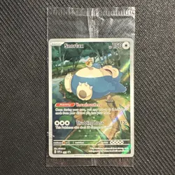 Pokemon TCG Snorlax SVP051 Holo 151 ETB Promo Card Sealed 7 - Image 1