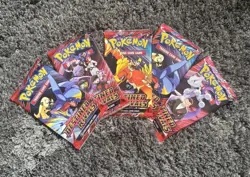 5 x Pokemon Scarlet & Violet Destined Rivals English Booster Packs New Sealed - Image 1