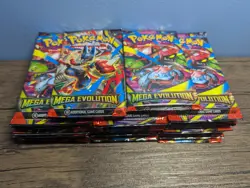 10 SEALED Pokemon TCG Mega Evolution Booster Individual Packs - Image 1