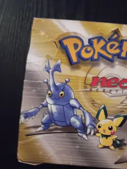 2000 Pokemon TCG NEO GENESIS Booster Box - No Pokemon Cards - WOTC Empty Display - Image 2