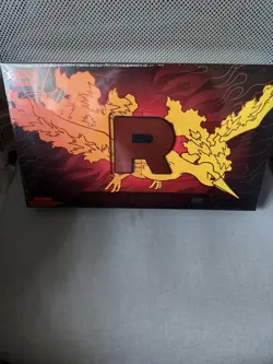 Pokemon TCG Team Rocket’s Moltres Ex Ultra-Premium Collection Factory Sealed - Image 1