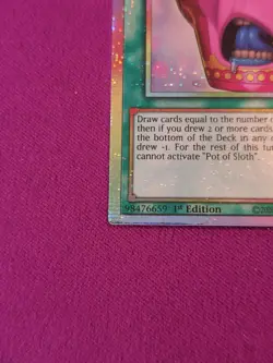 Pot of Sloth CORI-EN061 1st Edition Starlight Rare Yu-Gi-Oh! Card - Image 5