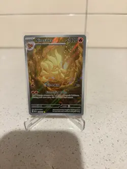 Pokemon TCG Ninetales Sv03: Obsidian Flames 199/197 Holo Illustration Rare - Image 1