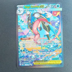 Pokemon TCG Mega Greninja EX 116/086 BREAKpoint Ultra Rare Full Art Holo EN - Image 1