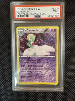 Pokemon TCG Gardevoir RC10/RC25 Legendary Treasures Radiant Collection PSA9 - Image 1