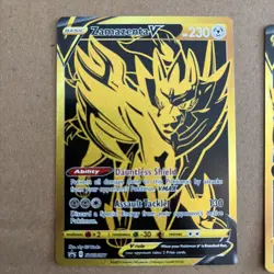 Pokemon TCG - Zacian V SWSH076 & Zamazenta V SWSH077 - Black Star Promos - Image 2