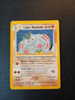 Neo Destiny Light Machoke 49/105 Old Pokemon Card 2000 - Image 1