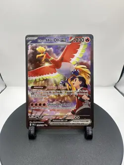 Ethan's Ho-Oh EX 230/182 - Pokemon Destined Rivals - SIR Holo - Pack Fresh - Image 1