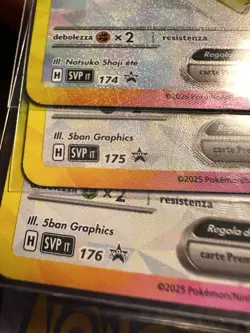 EEVEE EX 174 + ESPEON EX 175 + UMBREON EX 176 ITA Pokemon Evoluzioni Prismatiche - Image 3